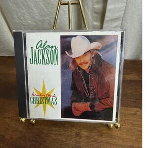 Alan Jackson Honky Tonk Christmas CD 1993 Country Music Holiday Album